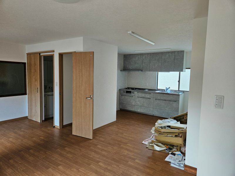 自社アパートのリフォーム工事